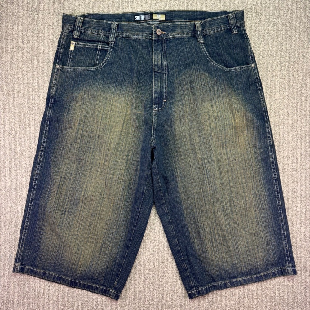 Southpole Authentic Collection Baggy Denim‎ Jorts Mens 44 NWOT Y2K Shorts